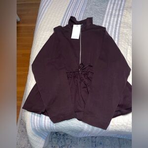 Zara Dark Brown Utility Jacket